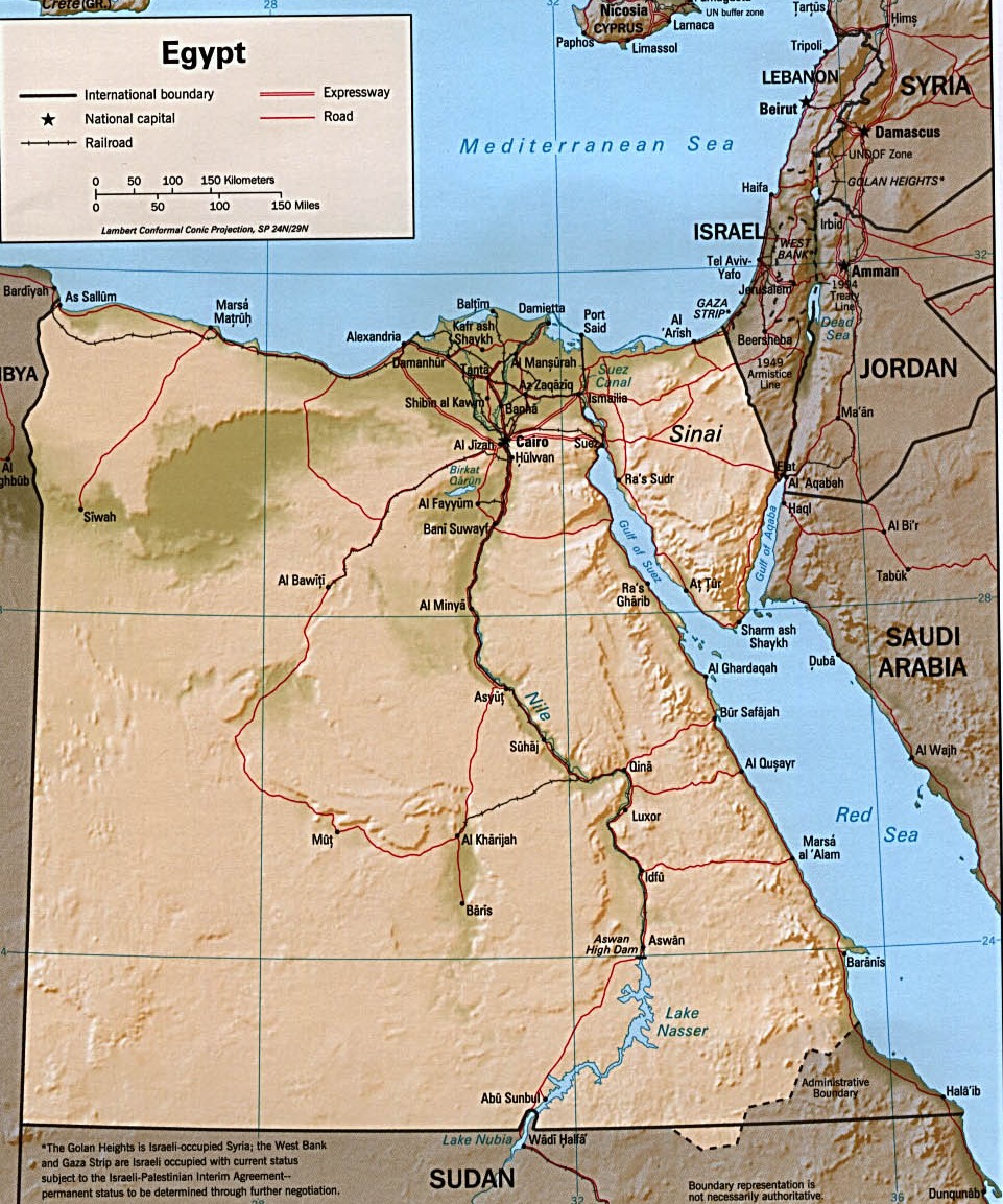 Egypt Map