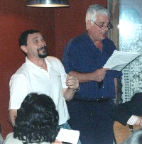 El ganador y su traductor simult�neo