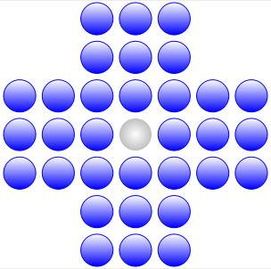 Play Peg Solitaire game