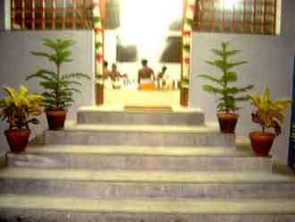 Agni at IFC Temple of Divine Love India