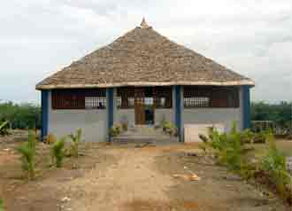 Meditation Hall with Tantra Mahavidyas of Kali, Tara, Shodashi, Bhuvaneshwari, Chhinnamasta Bhairavi, Dhumavati, Bagala, Matangi, and Kamala.