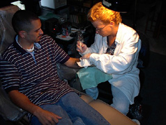 See, I told you it woun't HURT to bad!!!