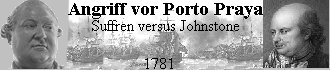 Seeschlacht in der Bucht von Porto Praya