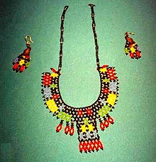 Necklace The Bolivian Cockerel and the link to brief Review of Brenda Starr