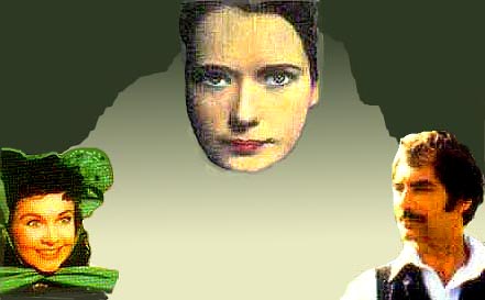 Margaret with her characters, performed by Vivien and Timothy