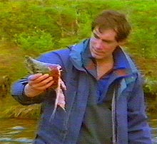 Shot from the movie - Fishing...