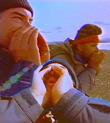 Shot from the movie - the howl of men