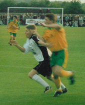 Howard playing against Norwich City FC