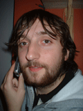 Rob tying up some business on the phone