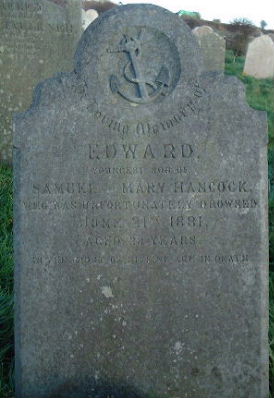 Grave of Edward Hancock