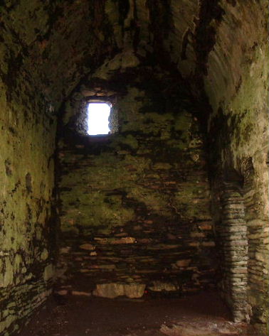 Rame head chapel from the inside
