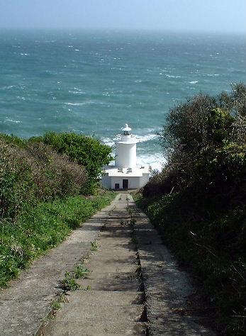 The lighthouse in April 2000