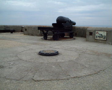 First ever AA gun mounting in Britain