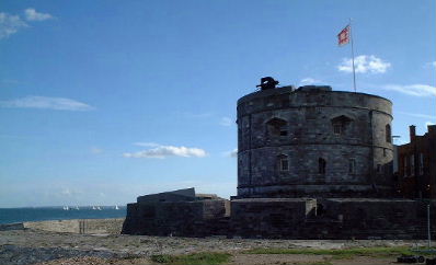 Calshot Castle Seen from the North