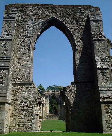 The ruins of Netley Abbey near Southampton
