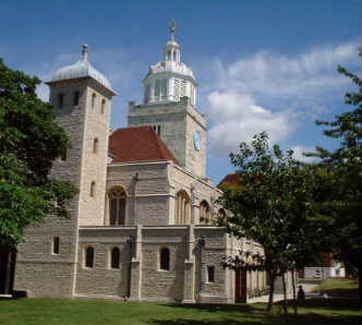 A view of Portsmouth Cathedral