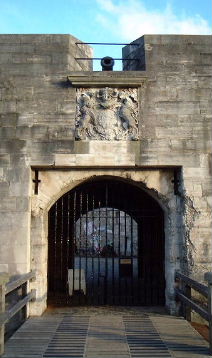 Southsea Castle gate