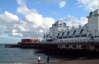 Southsea pier seen from the East