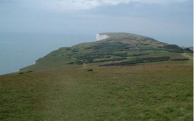 The View across Tennynson Down Towards the Needles
