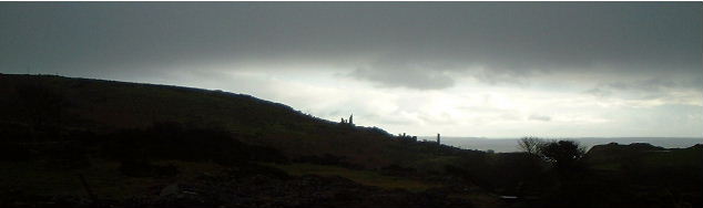 Holman's and Rule's Shaft of South Caradon Mine on the slopes of Caradon Hill