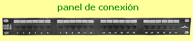 panel de conexi�n RJ-45