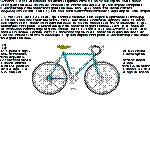 Option 3 : text in columns around the object.
