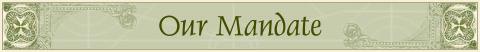 Our Mandate