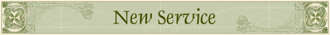New Service Offerings