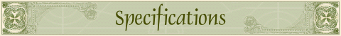 Specifications