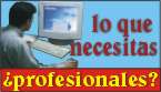 �S� lo que Ud. necesita son profesionales?