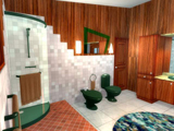 Cuarto de ba�o, Residencia del Sr. Souza