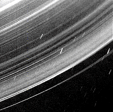 Secci�n de anillos de Urano