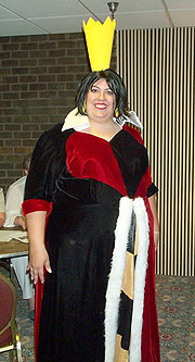 Michelle as the Queen of Hearts
