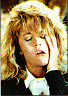 Faking it: Meg Ryan
