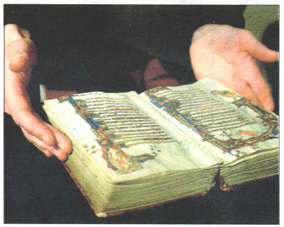 Graphic tales: The psalter is full of bizarre medieval paintings [picture: PA]