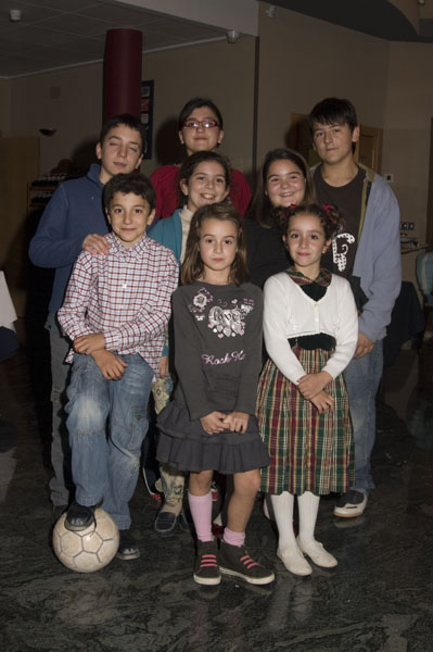 Los peque&ntilde;os ... no cenaron mucho