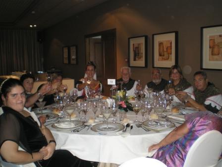 Durante la cena