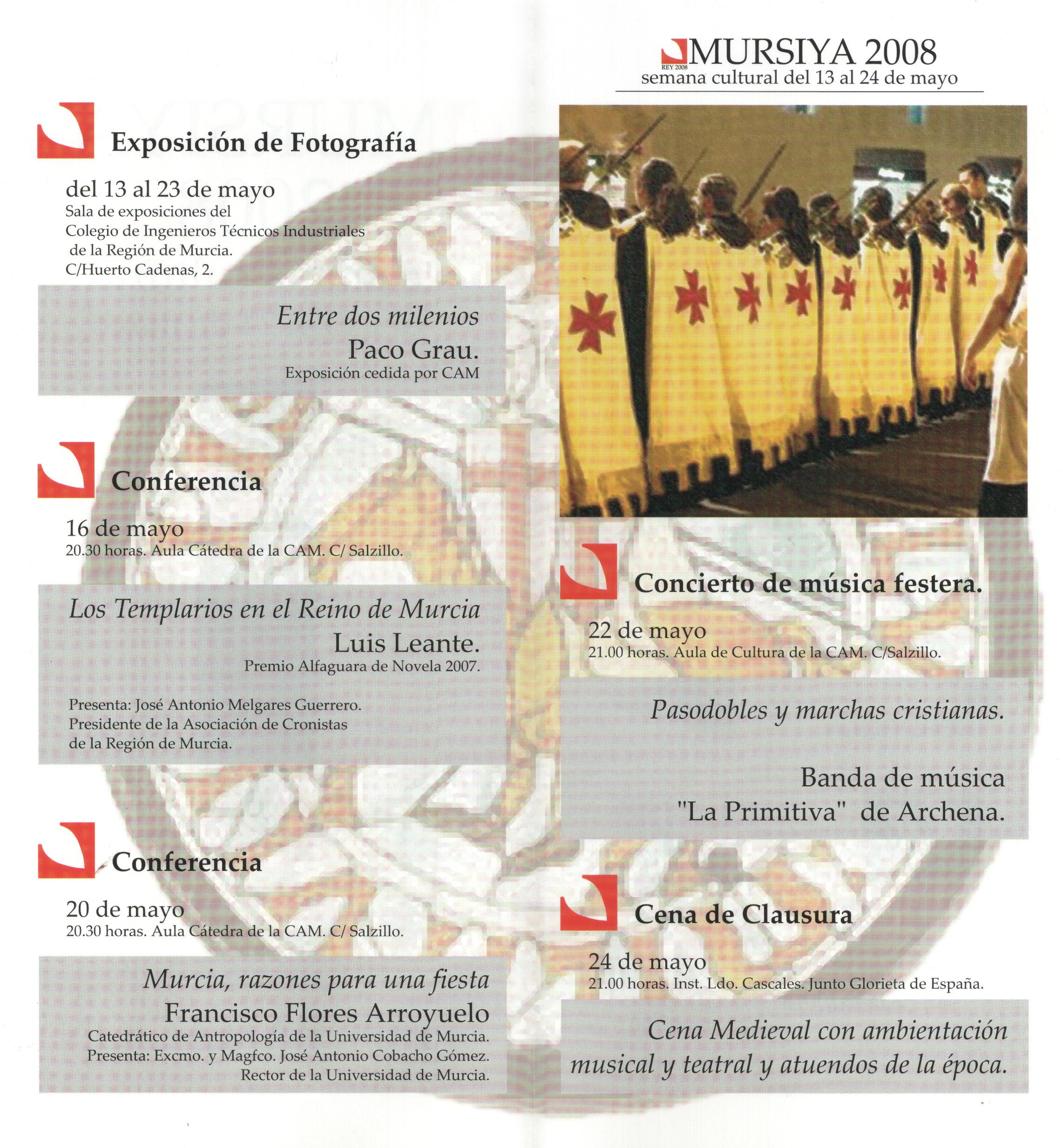 Programaci&oacute;n Mursiya 2008