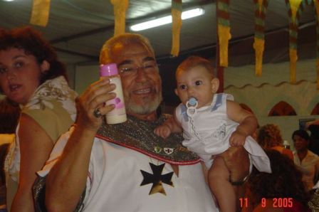 Pablo y su "nieta"