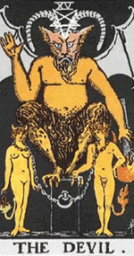 El Diablo en el Tarot de Wate-Rider
