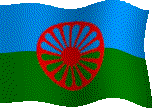 A bandeira cigana.
