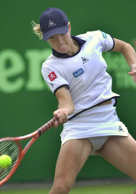 Upskirt Tennis Player 77