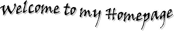 Welcome to my Homepage image