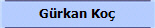 G&uuml;rkan Ko&ccedil;