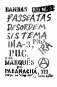 Som punk ao vivo na P.U.C. Marqu�s de P. (SP-SP-BR).