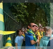 Um dos imensos protestos em 2016/03/13.