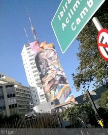 Local onde estava a 89 FM, vinte e sete anos depois, ...