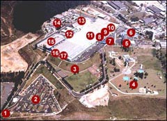 CLIQUE NOS N�MEROS E CONHE�A
A INFRAESTRUTURA DO CDT
