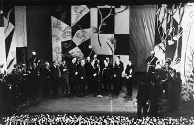 Inaugura��o da TV Excelsior em 9.7.1960 - Arquivo CCSP.