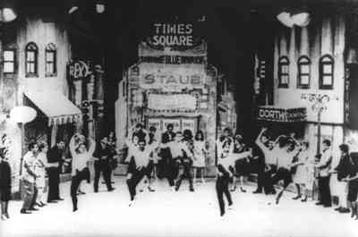 Programa musical Times Square, da TV Excelsior. Arquivo CCSP.